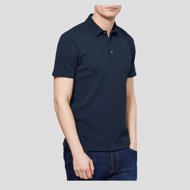 on polo t shirt